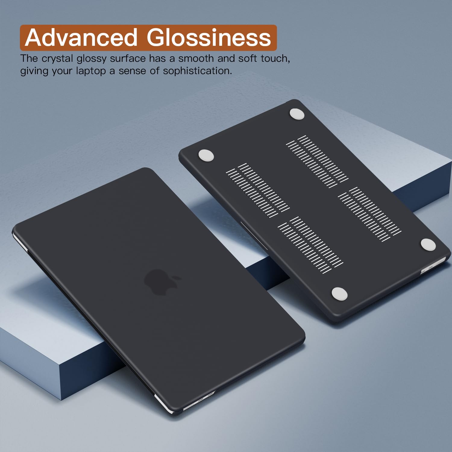 Amazon.com: CISSOOK Matte Black Plastic Hard Cover for MacBook Pro